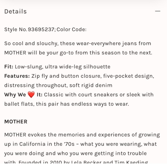 MOTHER The Ditcher Roller Sneak jeans in IYKYK - Picture 15 of 16